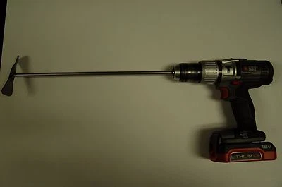 Trapano miscelatore FOOD GRADE ACCIAIO INOX agitatore utensile 1 gallone 5 galloni MADE IN USA - Immagine 1 di 4