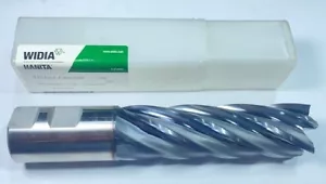 WIDIA HANITA™ 1.1/4 Inch HSS E TiCN Coated 6 Flute End Mill Tool - Picture 1 of 5