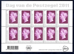 Holanda 2011 sello día hoja MNH - Imagen 1 de 1