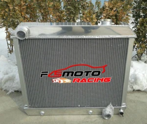 Aluminum Radiator For 1963-1966 Chevy Pickup Truck C10/C20/C30 K10/K20 AT/MT - Imagen 1 de 5