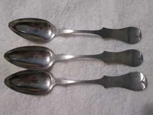 Coin Silver spoons William Owen Cincinnati Ohio Circa 1867 - 1886 - Picture 1 of 6