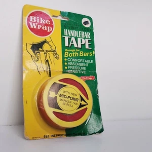 Vintage Bike Wrap Handlebar Tape Red 19mm x 5.49m DashTape B7 - Picture 1 of 8