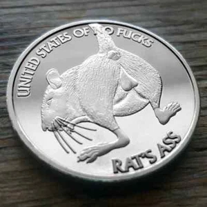 Ratas A** - Moneda de novedad - Imagen 1 de 6