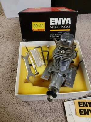 ENYA Engine - Enya 80 four stroke - Clean - Image 1 of 4