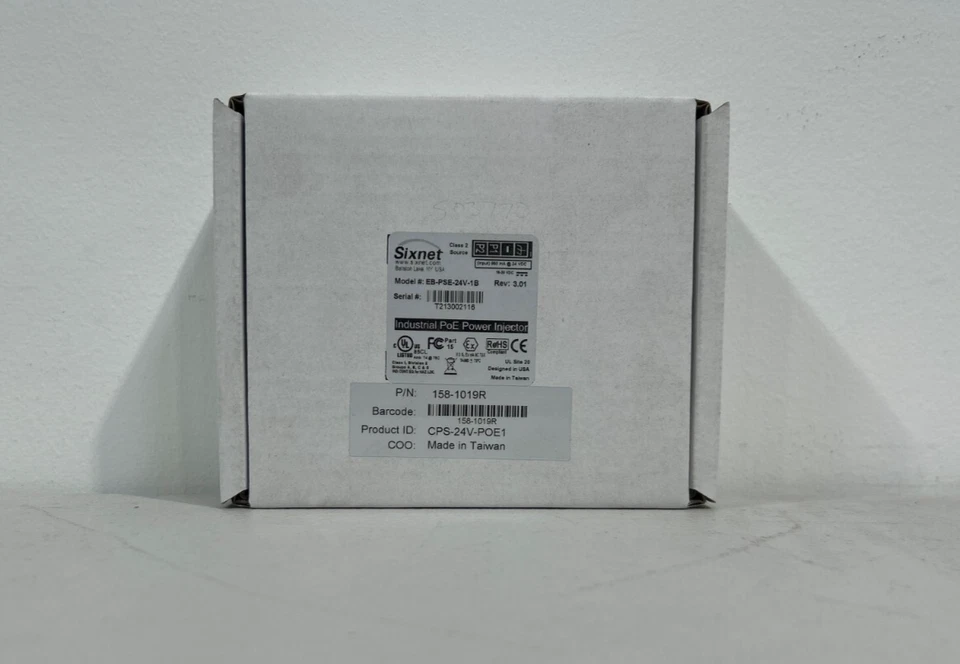 NEW Sixnet CPS-24V-POE1 - Image 1 of 1