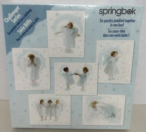 Springbok Puzzles Challenger Series Six Jumbled Puzzles Angels 480 Pieces - Picture 1 of 6