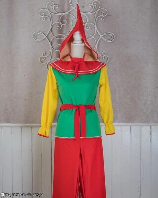 Costume Gnomo Bambini Piccolo Giullare Rinascimento Halloween Inc - Immagine 1 di 4