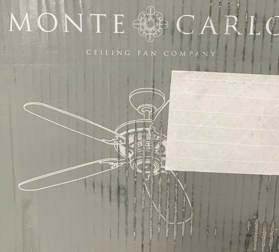 Ventilador de techo Monte Carlo 5HM52RBN Homewner Max 52" bronce romano con aspas de bronce Foto 1 de 1