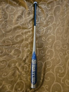 Louisville Slugger Sluggerette Blue/Gold 34/28 Oz 2 1/4 - Picture 1 of 9