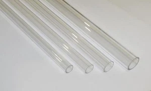 3x 24" Long Clear Acrylic Plexiglass Tube Outside Diameter 7/8" 1" 1-1/4" 1-1/2" - Picture 1 of 1