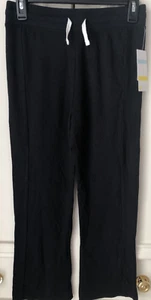 Zelle Girls Drawstring Soft Active Lounge Pants in Black Size L (10/12) - Picture 1 of 6