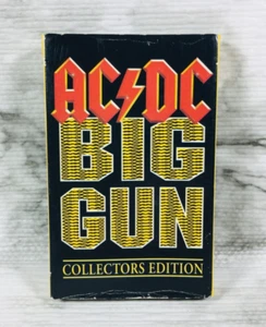 AC/DC - BIG GUN & BACK IN BLACK (LIVE) UNRELEASED (1993) CASSETTE TAPE SINGLE!!! - Picture 1 of 5