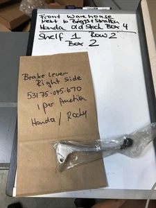 Brake Lever Right Lever Honda  53175-045-670 NWOB - Picture 1 of 7