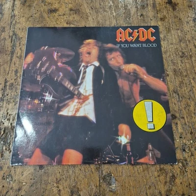 LP AC/DC - If You Want Blood You've Got It K 50 532 Hard Rock Vinile 12" - Immagine 1 di 4