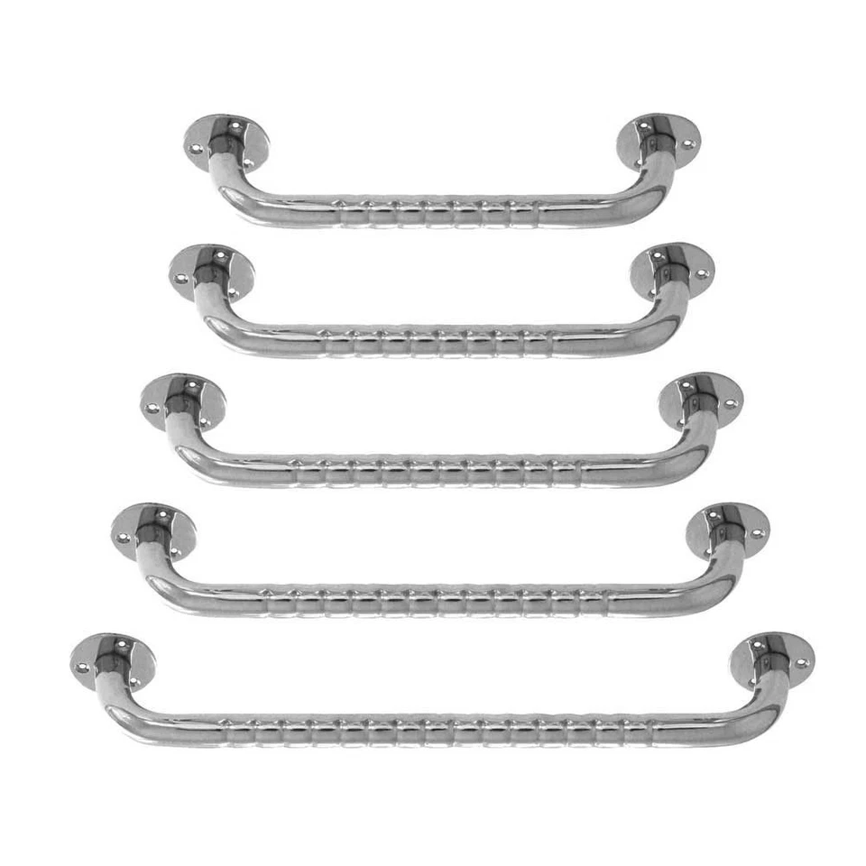 WILLY BEHREND Edelstahl Haltegriff Duschgriff Badewannengriff Haltstange, strukturiert, Größen