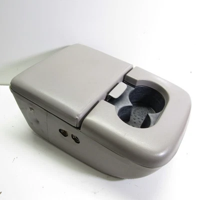 Ford F150 1997-2003 consola central reposabrazos asiento de salto tela portavasos cuero Foto 1 de 4