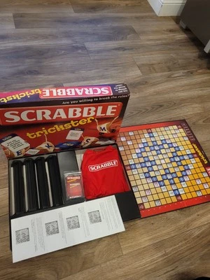 Mattel Scrabble Trickster Board Game Crossword NEVER USED!!! - Image 1 of 4