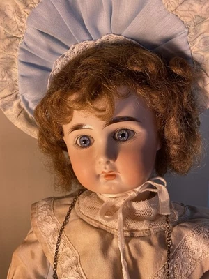 22" Antique Sonneberg-Type Doll Likely Early Simon & Halbig For French Market - Image 1 of 4