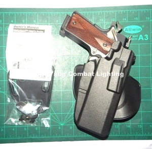 Safariland 7378-53-411 RH Belt Paddle Thumb Break Holster Colt 5" 1911 & Similar - Picture 1 of 11