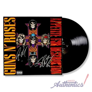 Guns N’ Roses Signed Autographed Vinyl LP “Appetite for Destruction” PSA/D - Picture 1 of 2