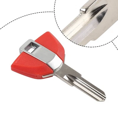 Llave de hoja en blanco roja para motocicleta sin cortar para BMW G310GS G310R F800GS F700GS Foto 1 de 4