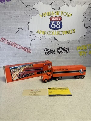 CORGI CLASSICS 52302 Lionel City Van Lines MACK B Series Semi Truck - Image 1 of 4