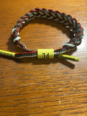 Basketball Star Giannis Pull Type Braided Wristband Bracelets 4 NBA Lover Cover