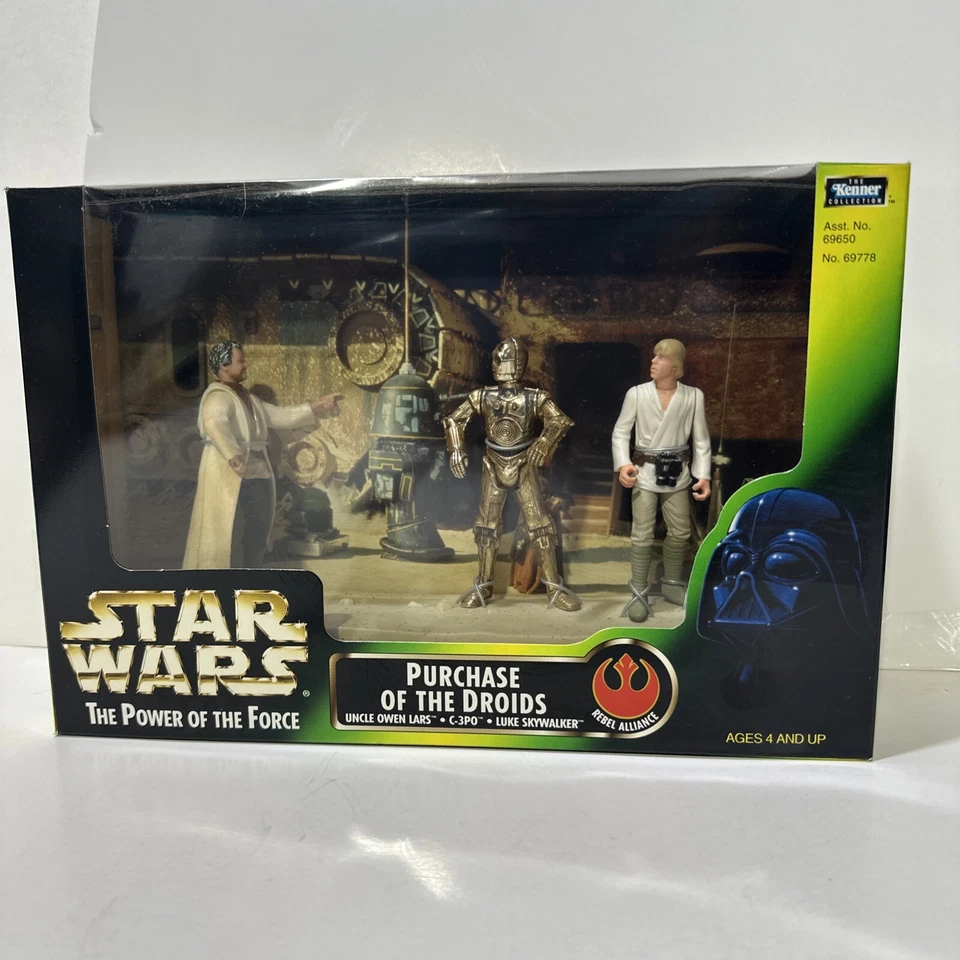 Est169 Star Wars Purchase of The Droids Action Figures by Kenner 1997 Skywalker