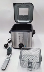 Elektrische Fritteuse Edelstahl Cecotec CleanFry Advance 1500 Inox 900W 1,5L - Bild 1 von 17