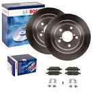 Bosch brake discs 265 mm + rear pads suitable for Forester + IMPREZA