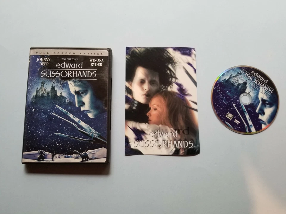 Edward Scissorhands (DVD, 2002, Full Screen Edition) - Image 1 of 1