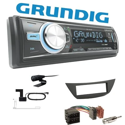 Autoradio Grundig für Renault Laguna III ab 2007 Bluetooth DAB+ USB AUX - Bild 1 von 4