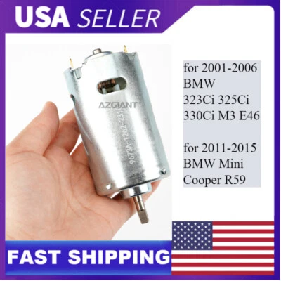 Motor de bomba hidráulica superior convertible para BMW 323CI 325 330 M3 E46 Mini Cooper Foto 1 de 4
