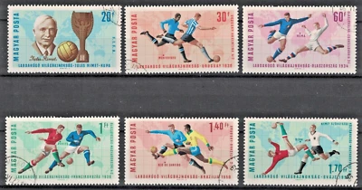 HUNGARY:1966 SOCCER Used CTO  AJ966 - Image 1 of 2