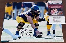 Zach Frazier Signed Autographed 8x10 Photo West Virginia Mountaineers JSA N2