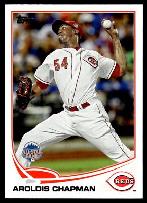 2013 Topps Update #US286 Aroldis Chapman Card - Image 1 of 2