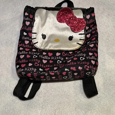 Mochila Bolso Hello Kitty 2012 Retirado con Cordón Foto 1 de 4