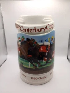 Canterbury Downs Cup/Stein 1988 Commemorative 1985-Badwagon Harry Coffee Mug - Picture 1 of 3