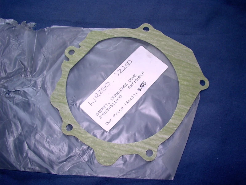 YAMAHA WR250 YZ250 NOS GEN CRANKCASE COVER GASKET 2VM-15451-10 - Image 1 of 1