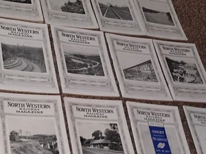 Vol.1 Nr. 1 1923 ganzjähriges NORTH WESTERN RAILWAY MAGAZIN 12 Ausgaben Satz Jan-Dez - Bild 1 von 19