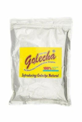 GOLECHA Naturhenna in Pulverform geeignet für Henna Tattoo - Mehndi (100g Beutel)