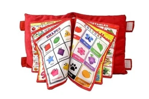 Kids abcd learning toys cushion Red Colour kids learning cushion - Picture 1 of 1