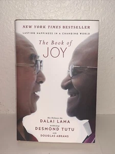NEW The Book Of Joy Dalia Lama Desmond Tutu Douglas Abrams *FREE US SHIP* - Picture 1 of 17