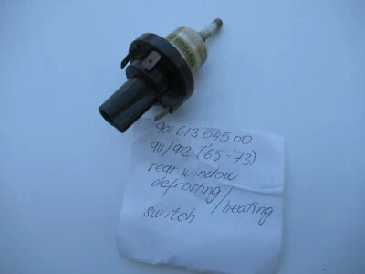 Porsche 911/912 ('65- '73) Posteriore Finestrino Sbrinatore Switch / N.Pomello - Immagine 1 di 4