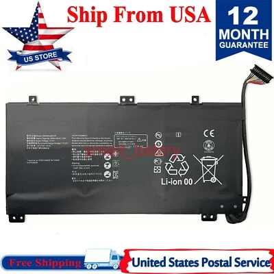 HB4593J6ECW Battery For Hua-wei MateBook 13 WRT-W19 WX9 W29 HN-W19 NEW 11.4V USA - Image 1 of 2