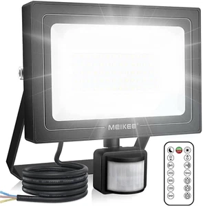 Security Lights with Motion Sensor 60W 3 Working Modes Stepless Brightness 5200 - Picture 1 of 12