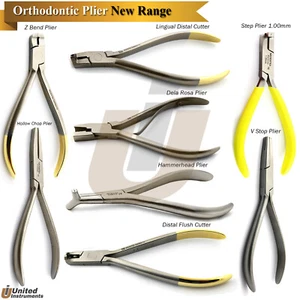 Nuevo Ortho Rango Alicates Doblables Lingual Distal Cortador Delgado Al ras Cinch Back - Imagen 1 de 11