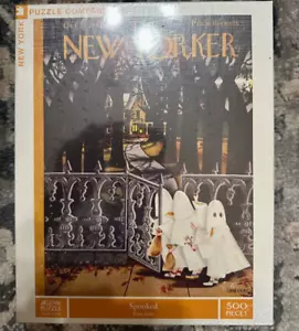 THE NEW YORKER "SPOOKED" 500-TEILIGES PUZZLE EDNA EICKE VERSIEGELT GEISTER - Bild 1 von 2