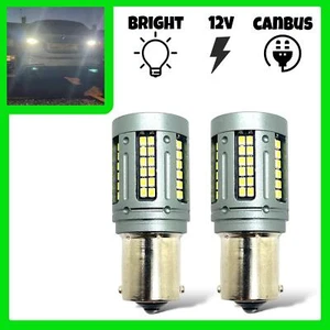 Reverse Rear Light Bulbs 72 LED CANBUS 1156 382 P21W BA15s For SsangYong Rexton - Picture 1 of 11