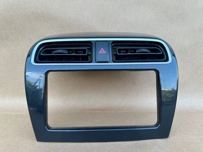 2016-2022 Mitsubishi Mirage Touch Screen Radio Trim Bezel OEM 8002B005XA - Image 1 of 4